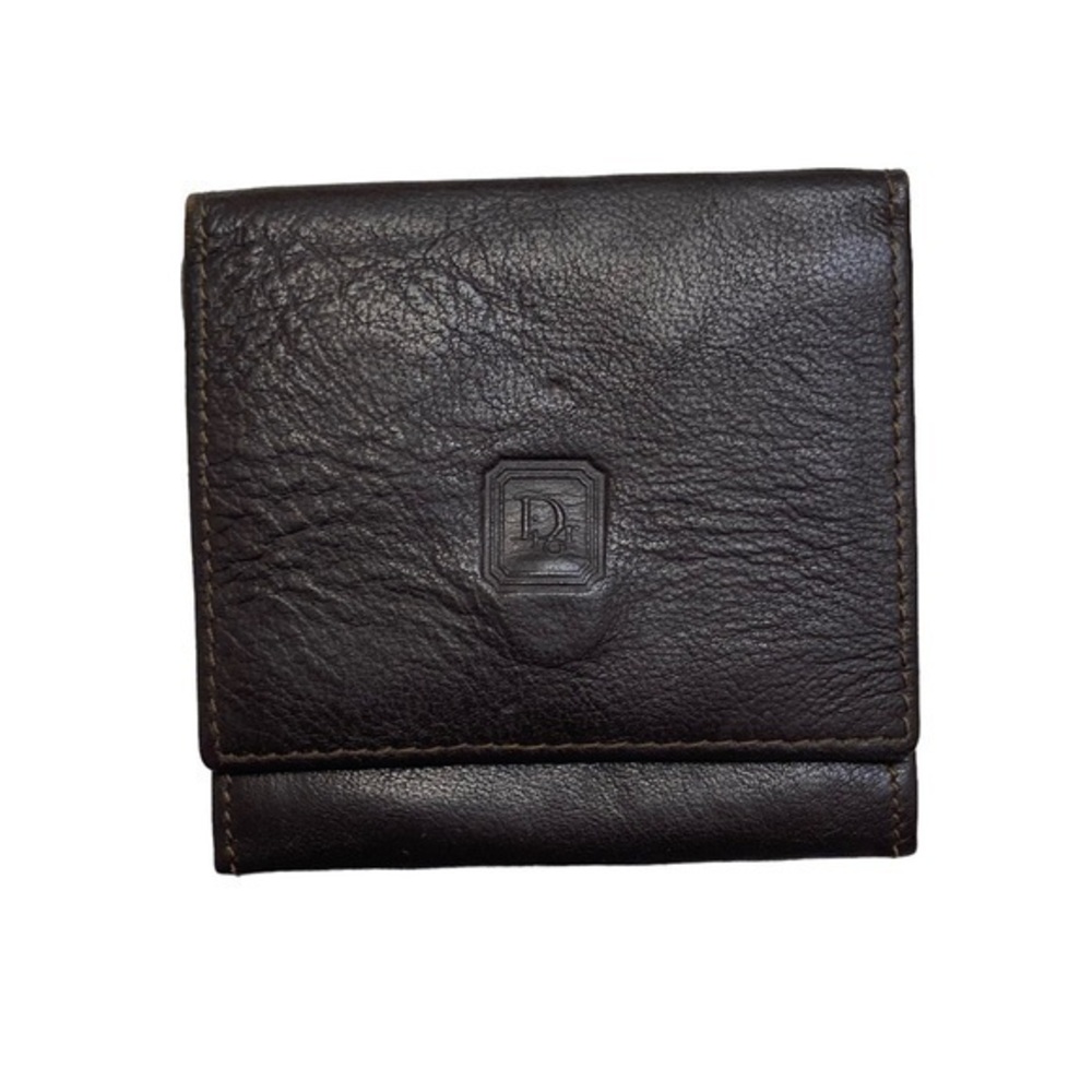 Dior Christian Dior brown vintage coin wallet